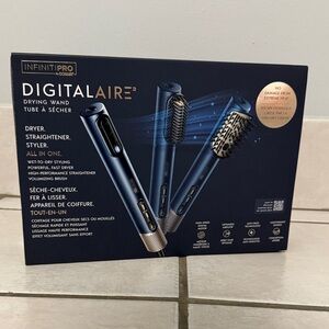 InfinitiPro DigitalAire Styling Wand - Navy
